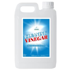 VITSZEE White Cleaning Distilled Vinegar 1L | Multipurpose Household Cleaner | Glass, Stainless Steel & Ceramic Cleaner | Fruits & Vegetables Wash | Lime Scale & Odor Remover